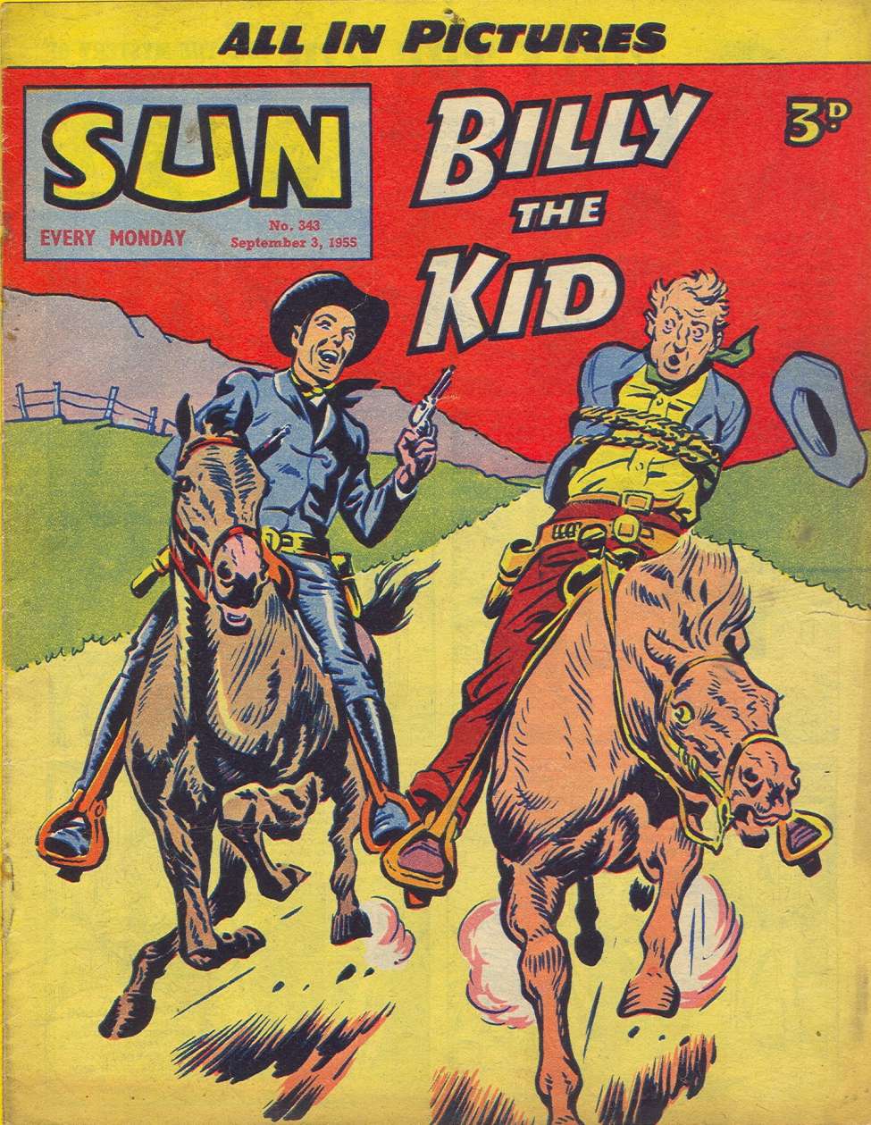 Comic Book Cover For Sun 343