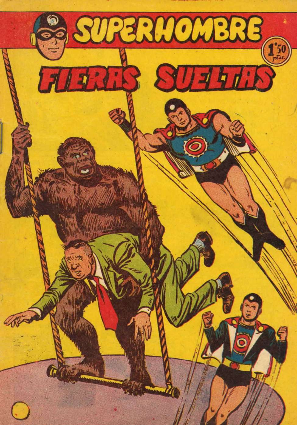 Comic Book Cover For SuperHombre 32 Fieras sueltas