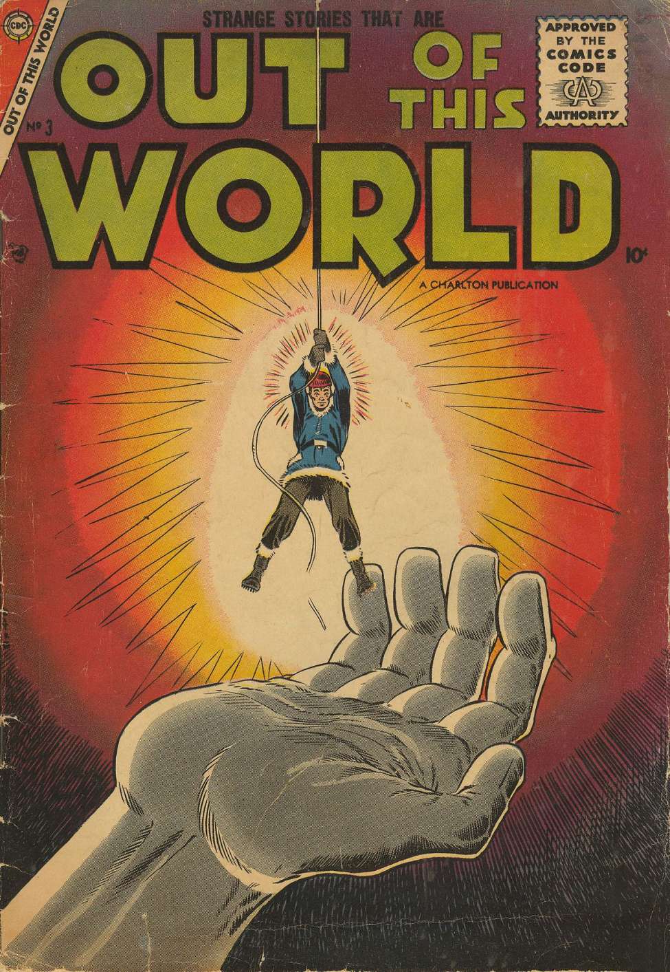 Comic Book Cover For Out of This World 3