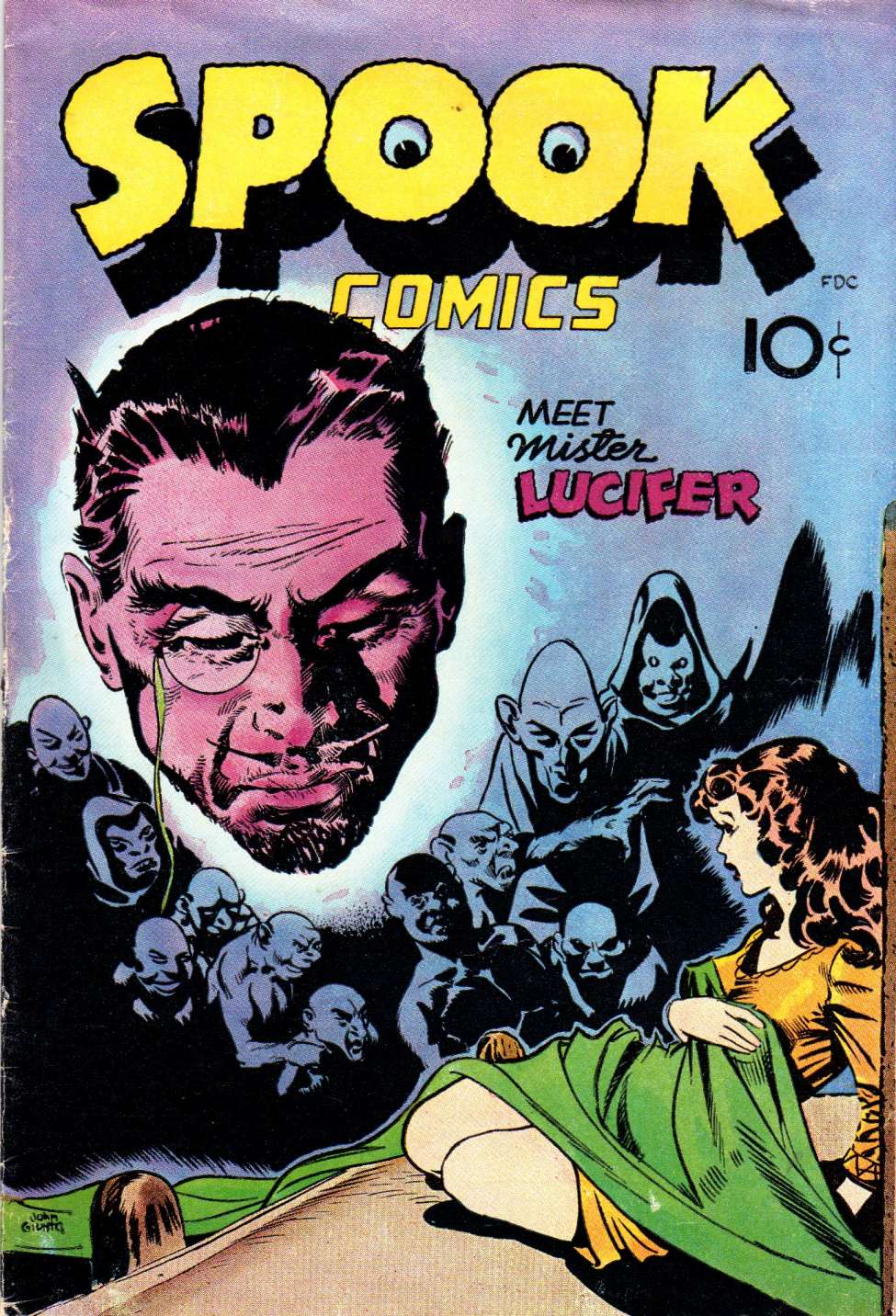 Comic Book Cover For Spook Comics 1