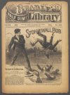 Cover For Beadle's Half Dime Library 482 - Stonewall Bob, the Boy Trojan