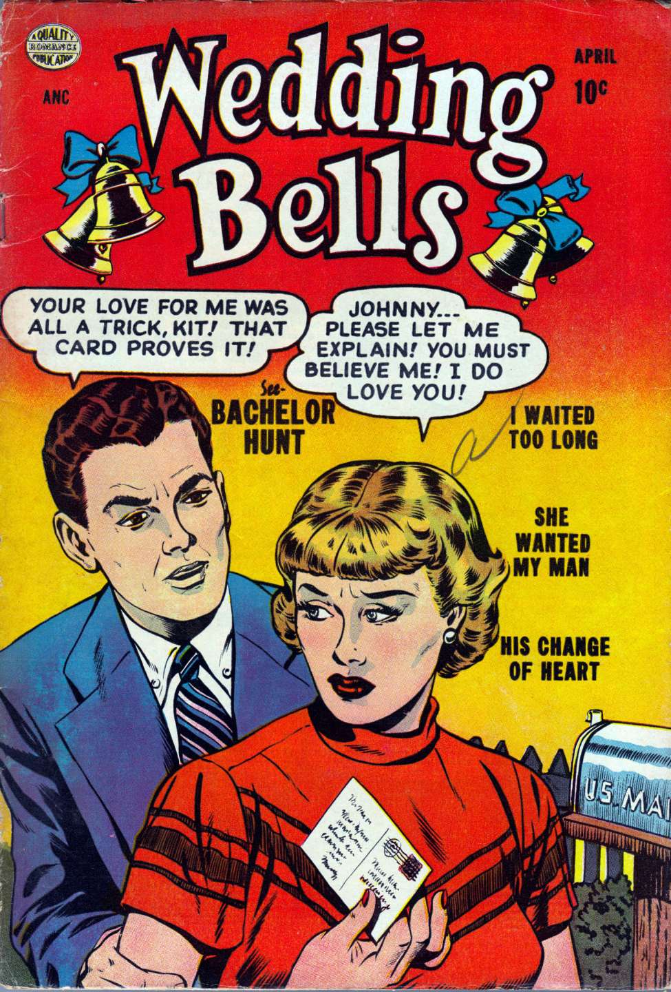 Comic Book Cover For Wedding Bells 2