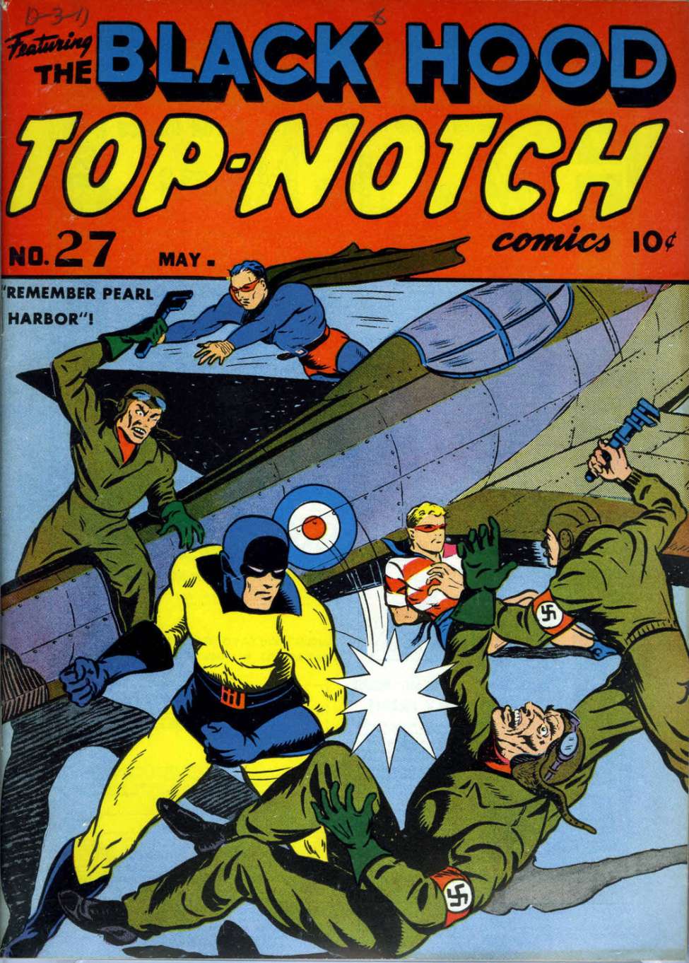 Book Cover For Top Notch Comics 27