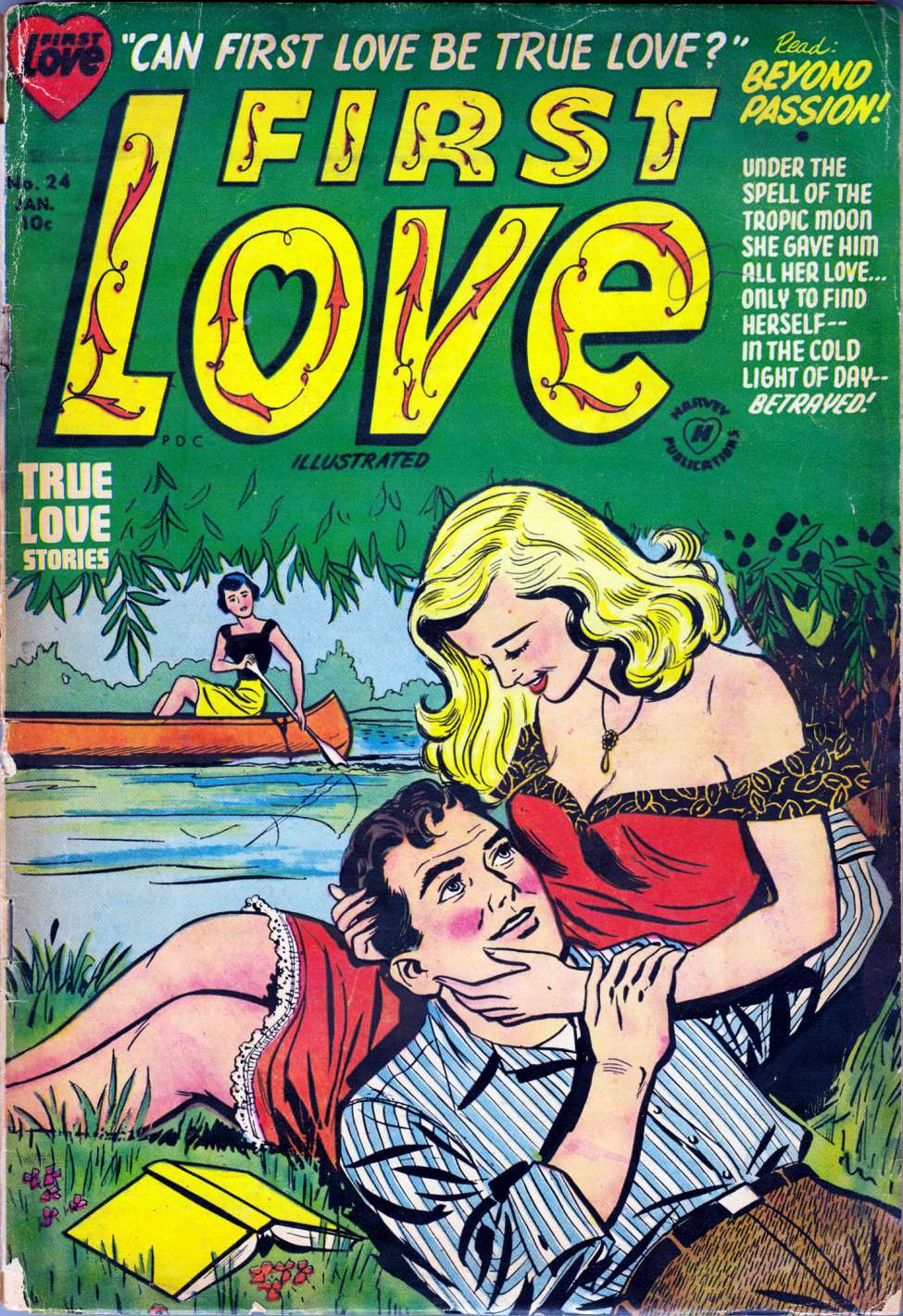 Comic Book Cover For First Love Illustrated 24
