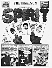 Large Thumbnail For The Spirit (1942-07-26) - Baltimore Sun (b/w)