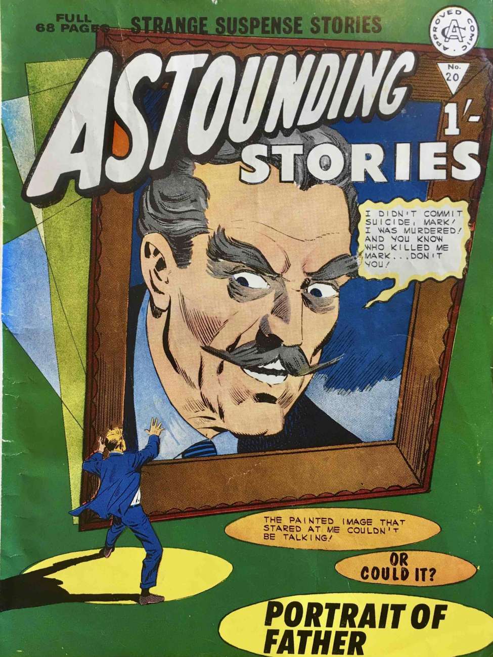 Book Cover For Astounding Stories 20