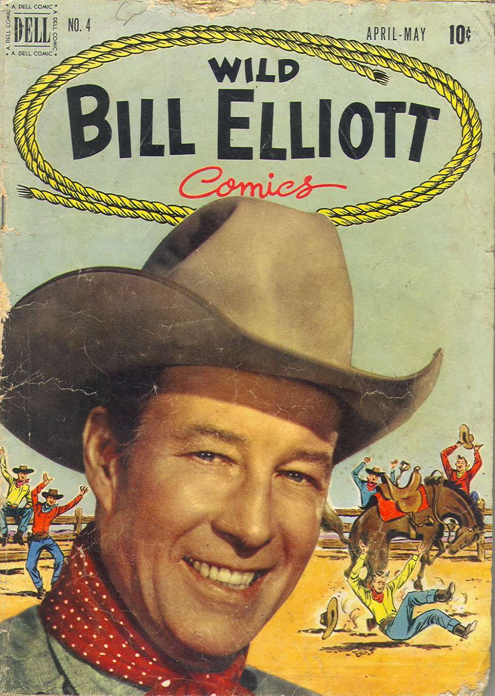 Comic Book Cover For Wild Bill Elliott 4 (alt) - Version 2