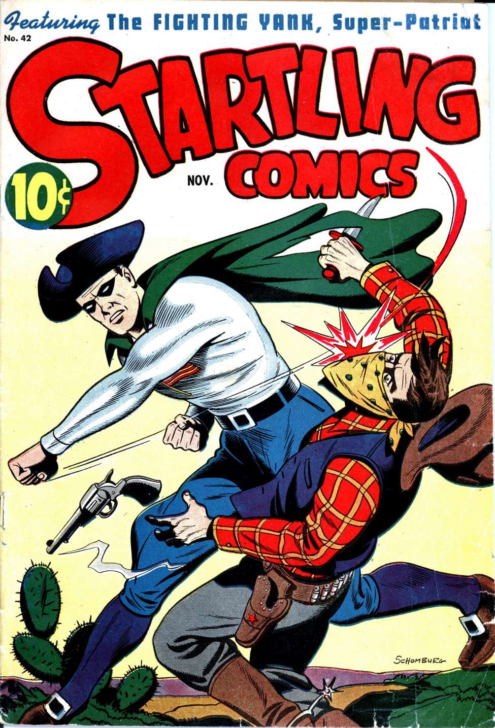 Comic Book Cover For Startling Comics 42 (alt) - Version 2