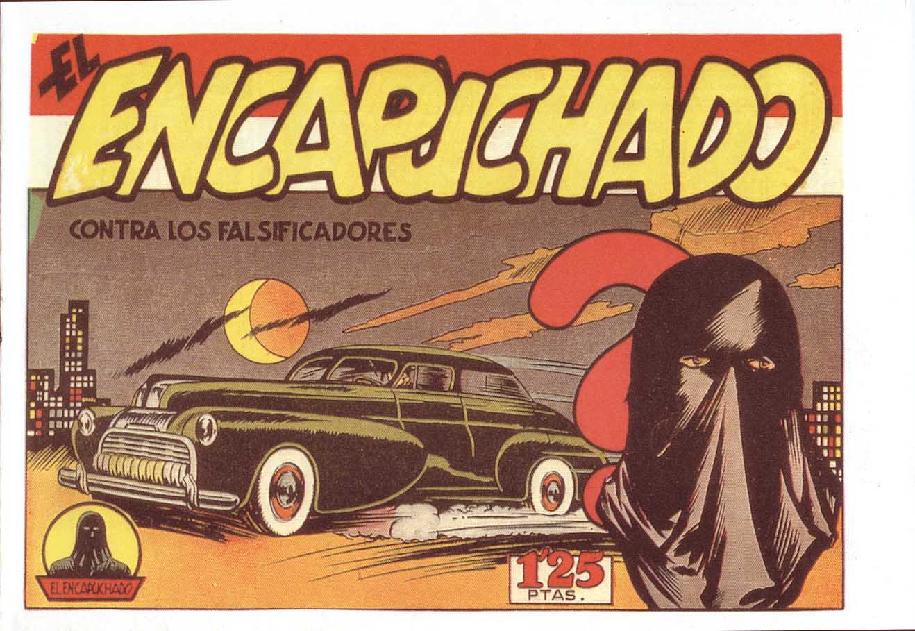 Comic Book Cover For El Encapuchado 17 - Contra Los Falsificadores