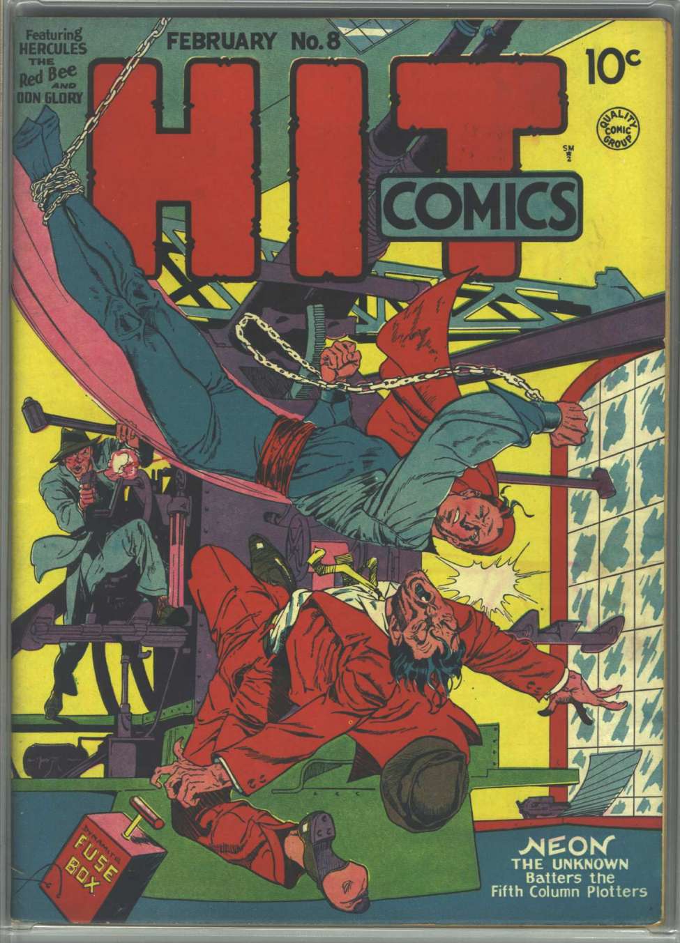 Book Cover For Hit Comics 8