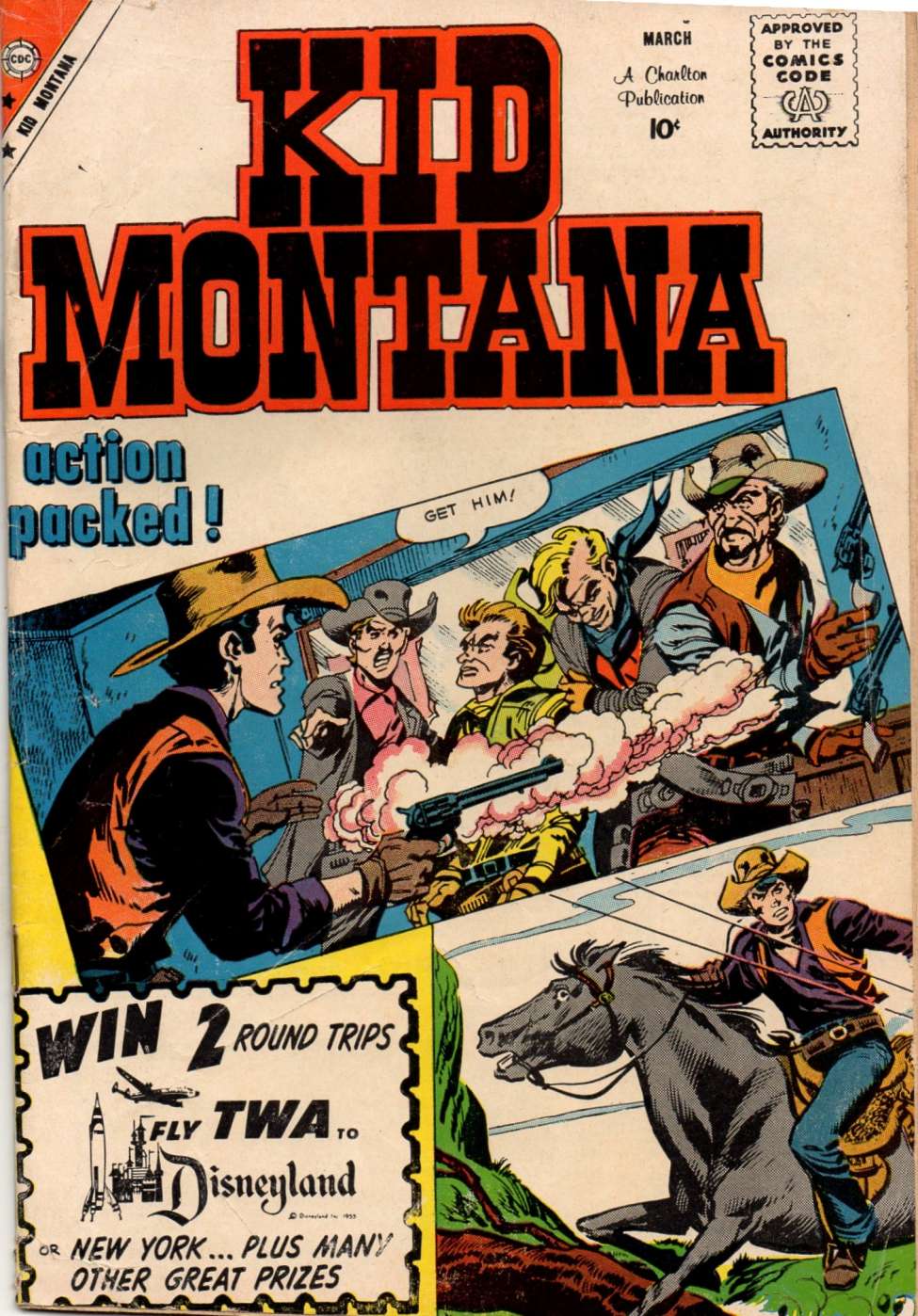 Comic Book Cover For Kid Montana 22