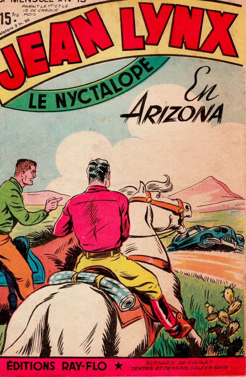 Comic Book Cover For Jean Lynx 13 - En Arizona