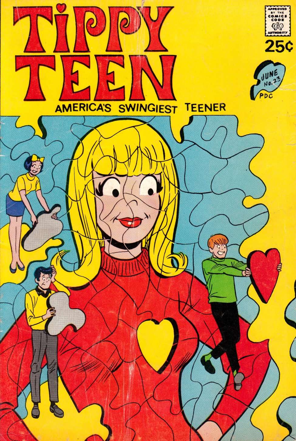 Comic Book Cover For Tippy Teen 23