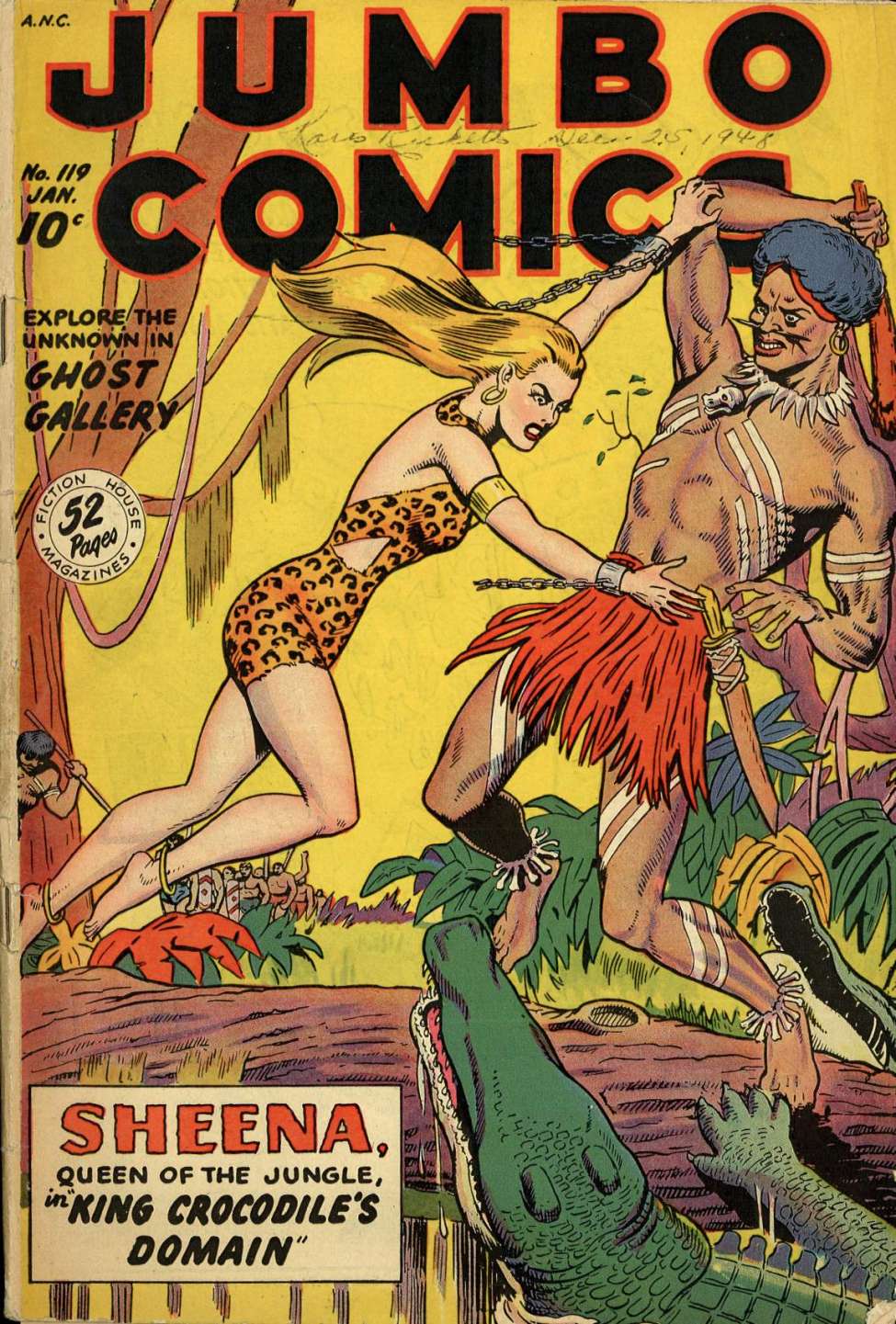 Book Cover For Jumbo Comics 119 - Version 1