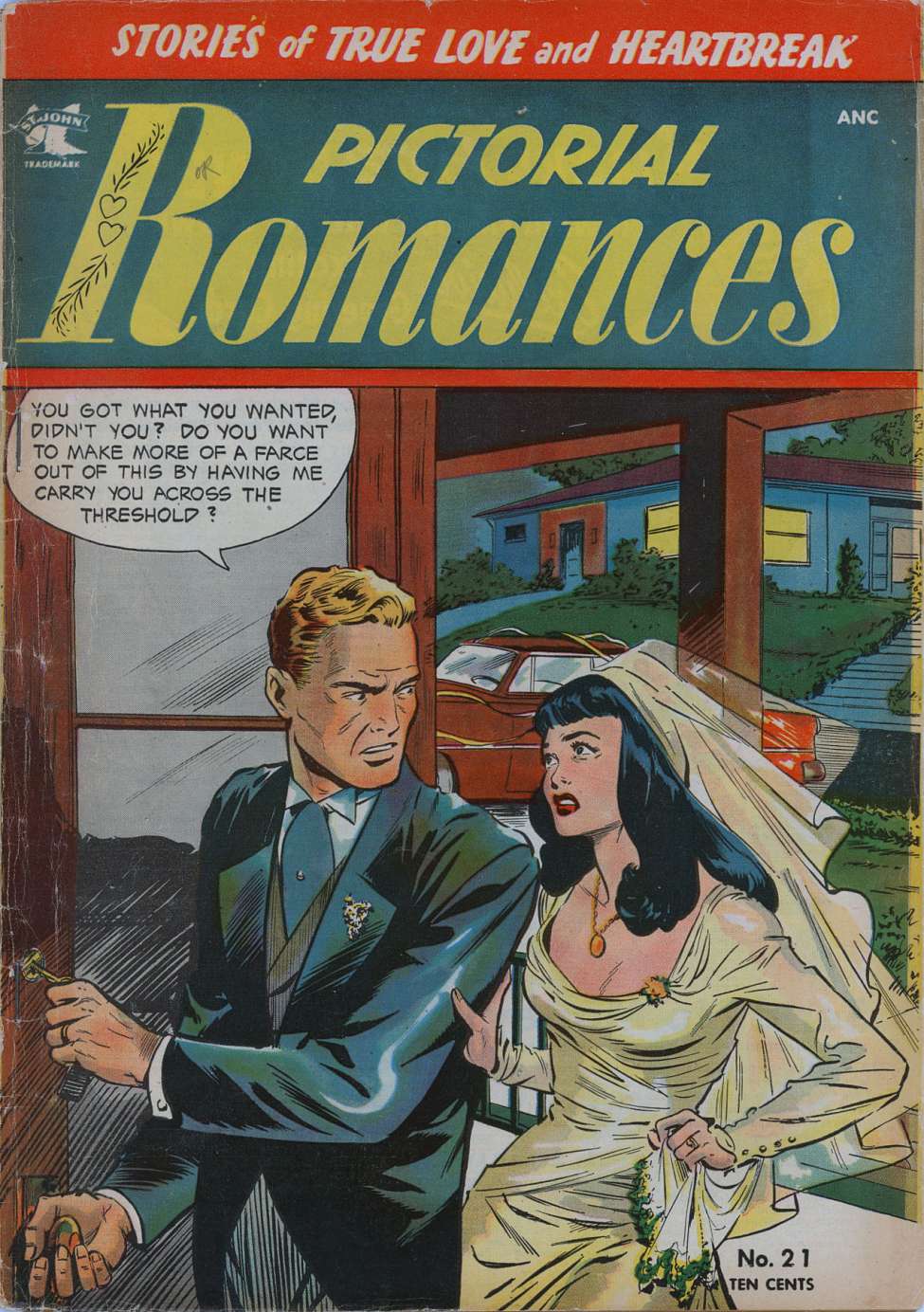 Book Cover For Pictorial Romances 21