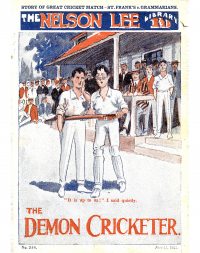 Large Thumbnail For Nelson Lee Library s1 314 - The Demon Cricketer