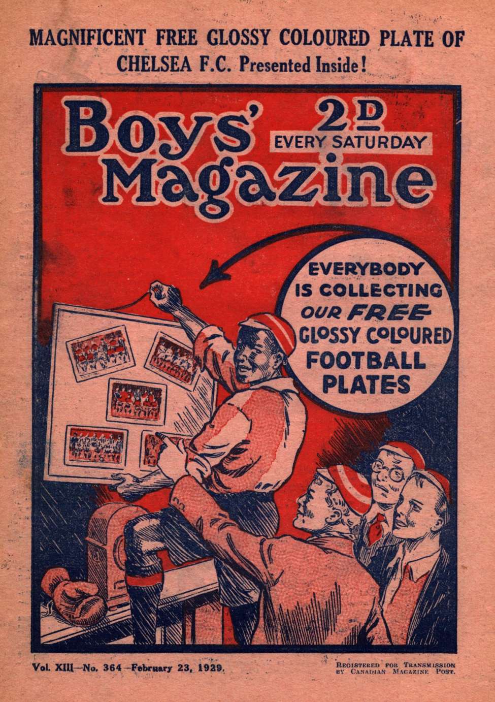 Book Cover For Boys' Magazine 364