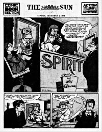 Large Thumbnail For The Spirit (1942-12-06) - Baltimore Sun (b/w)