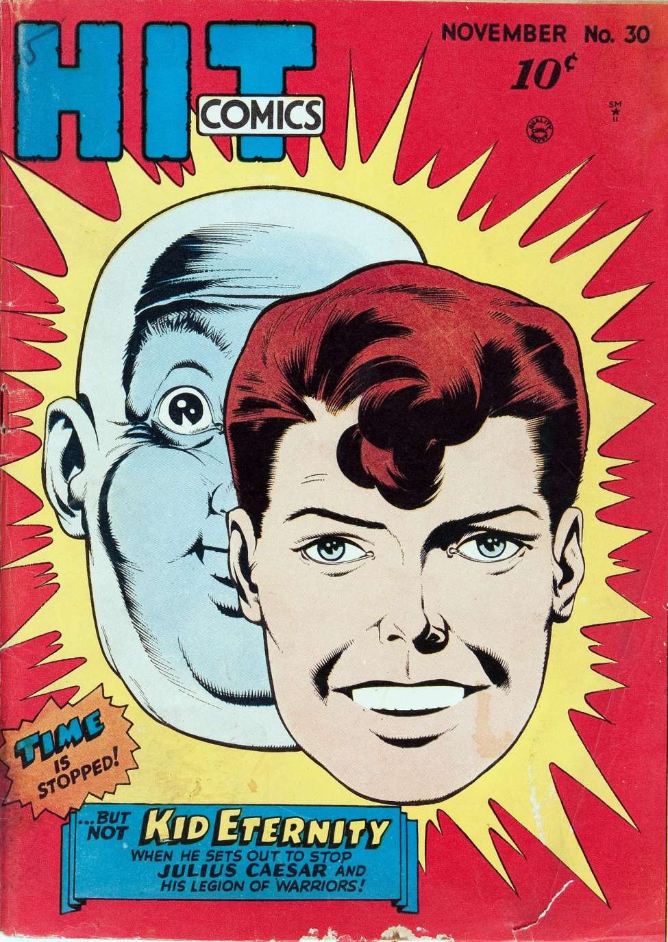 Comic Book Cover For Hit Comics 30