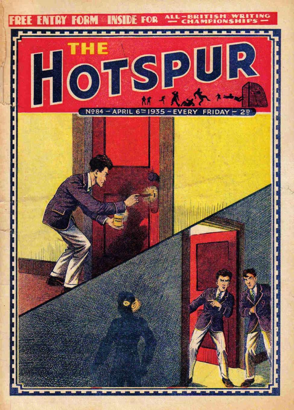Book Cover For The Hotspur 84