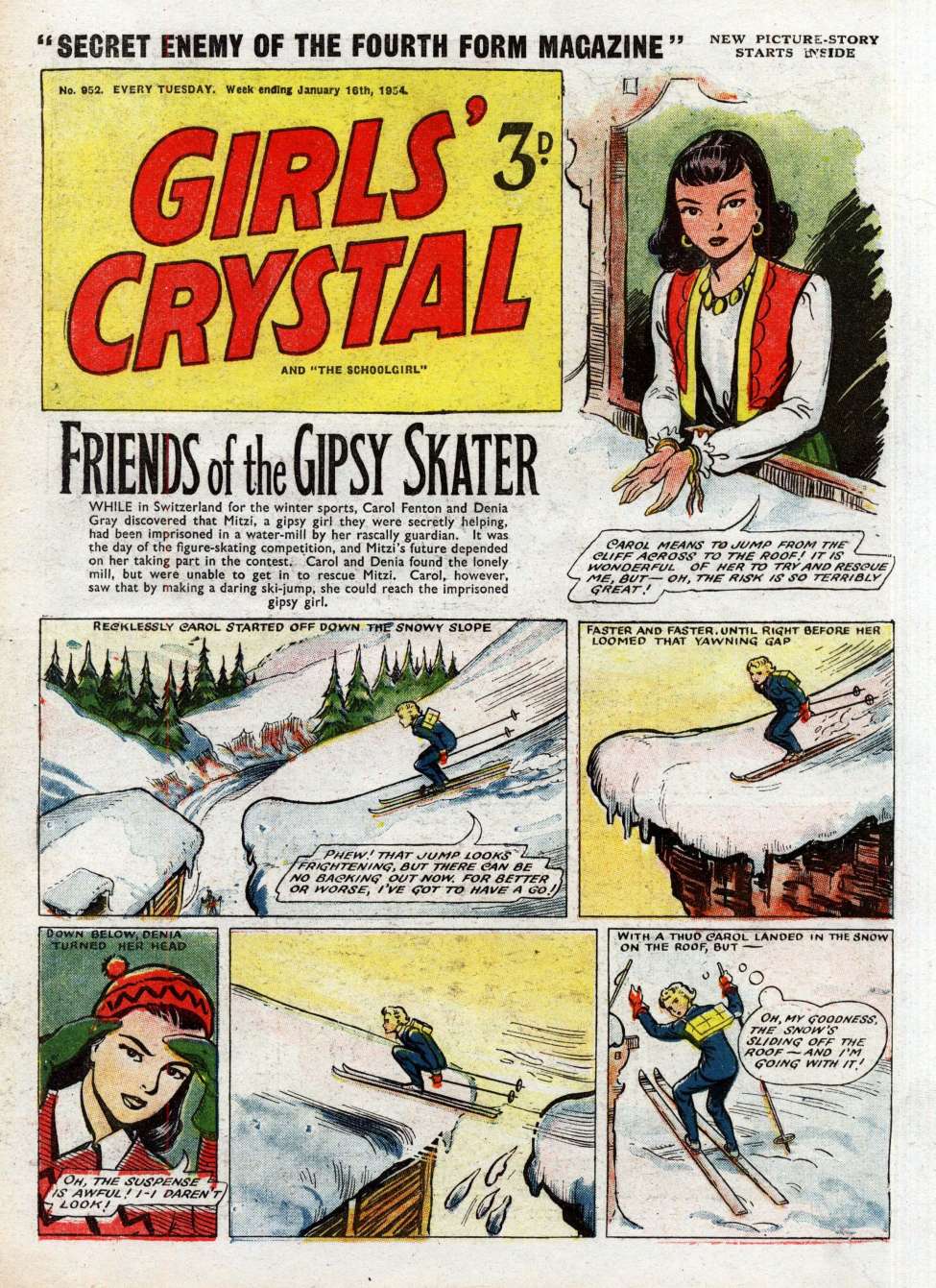Comic Book Cover For Girls' Crystal 952