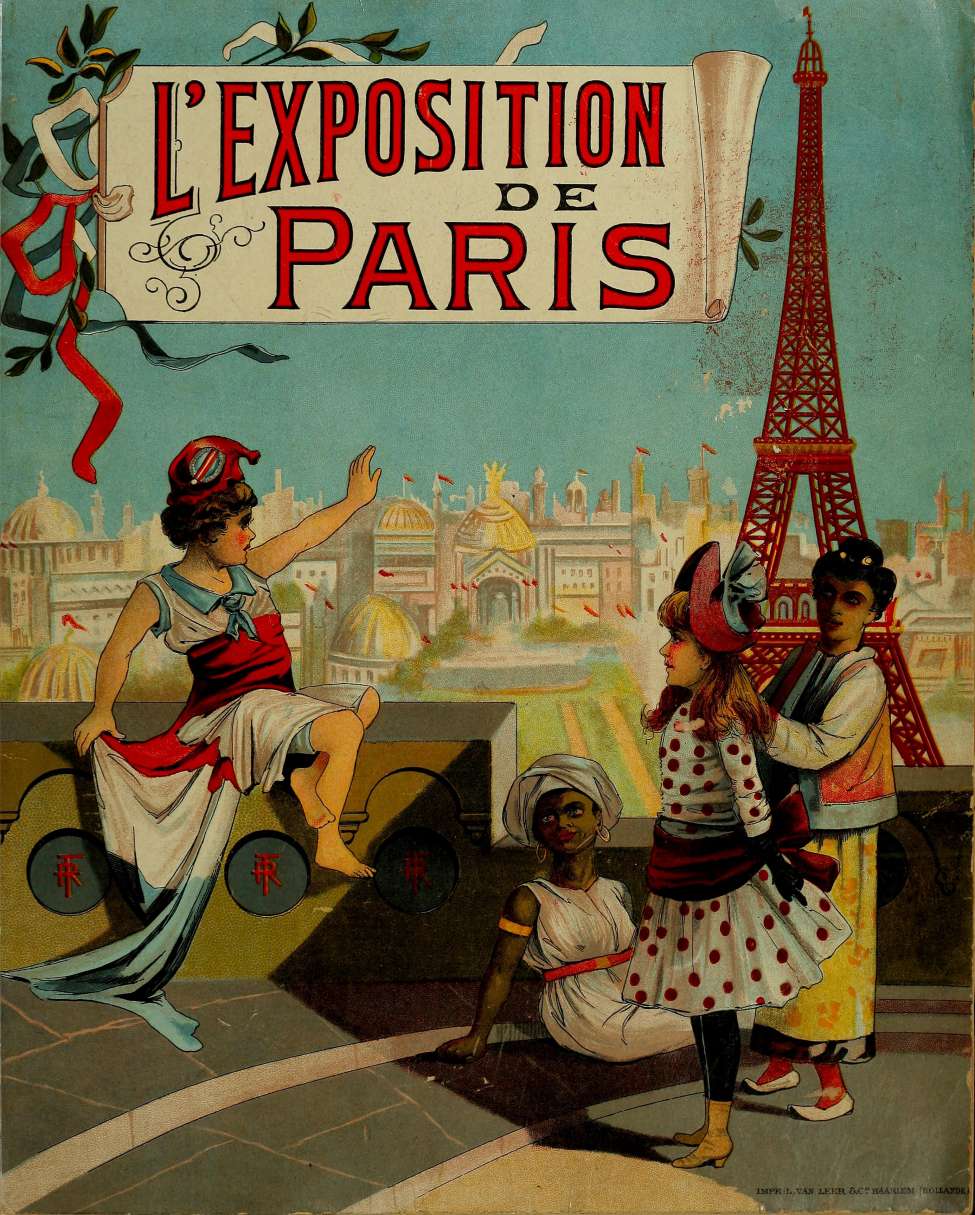Comic Book Cover For L' Exposition de Paris