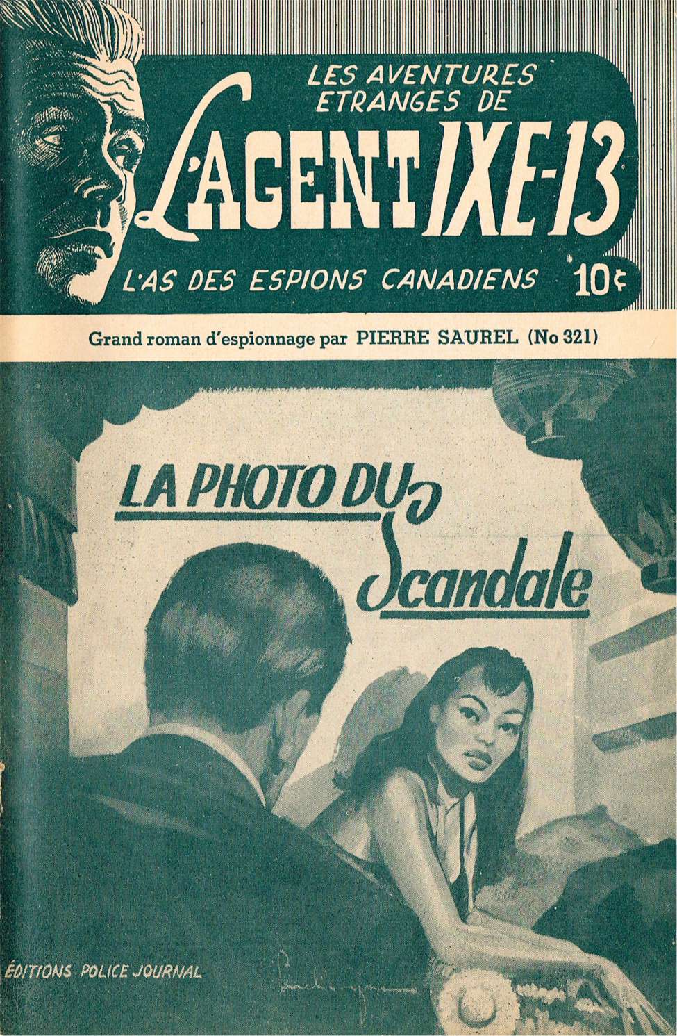 Book Cover For L'Agent IXE-13 v2 321 - La photo du scandale