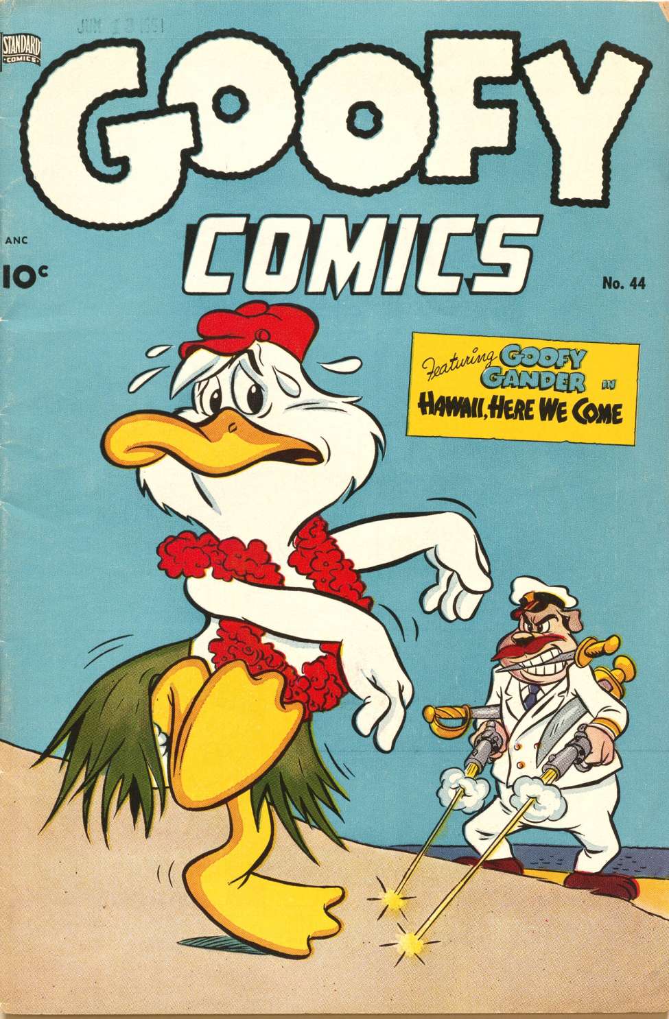 Comic Book Cover For Goofy Comics 44