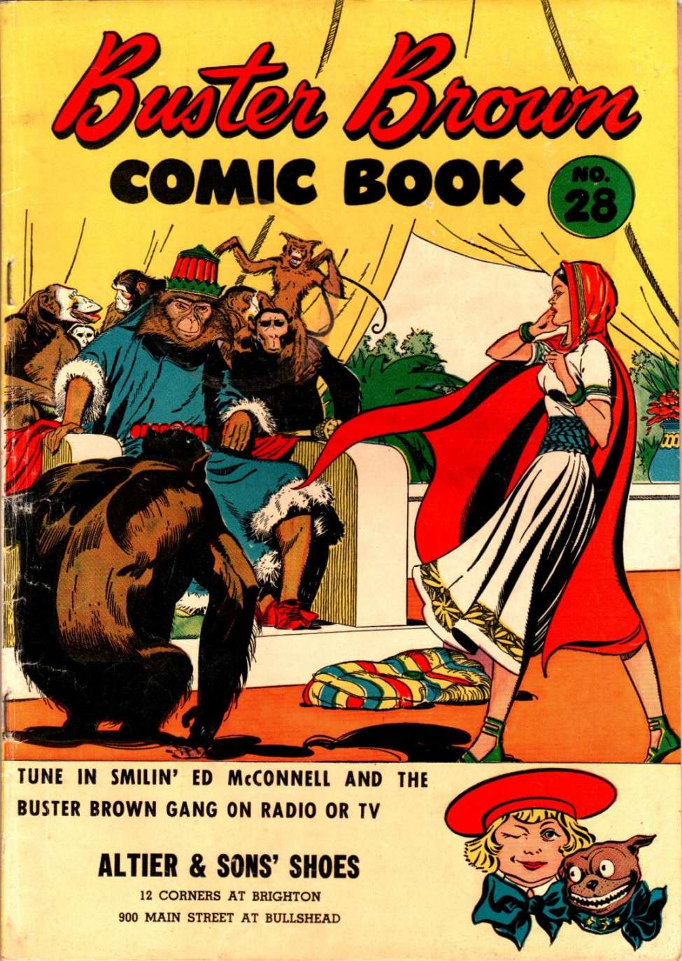 Comic Book Cover For Buster Brown 28