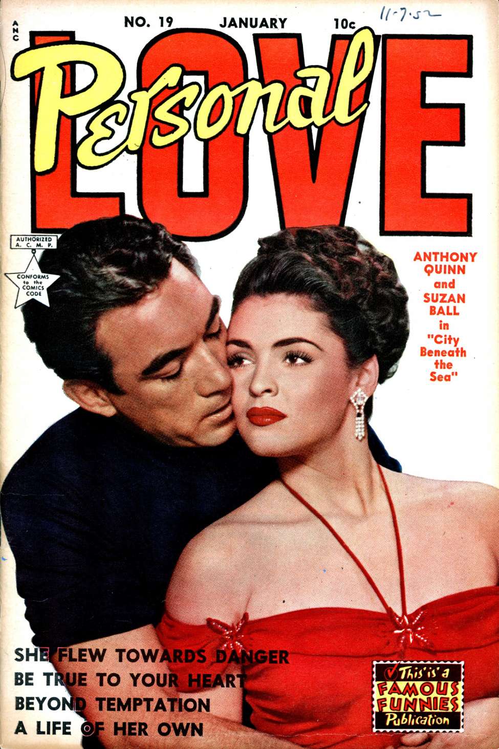 Comic Book Cover For Personal Love 19