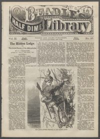 Large Thumbnail For Beadle's Half Dime Library 37 - Hidden Lodge