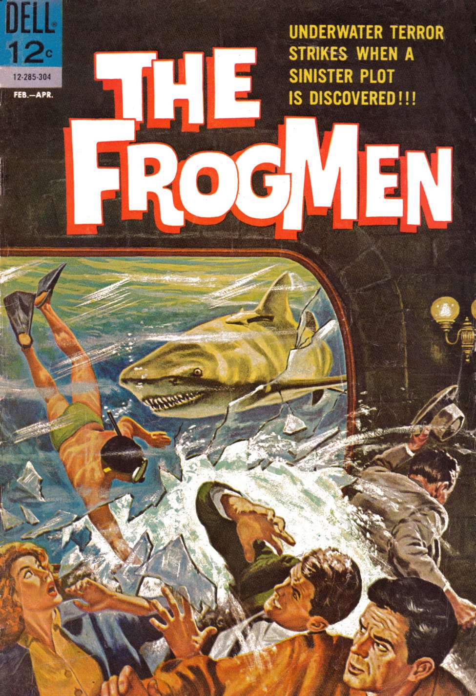 Comic Book Cover For Frogmen 4