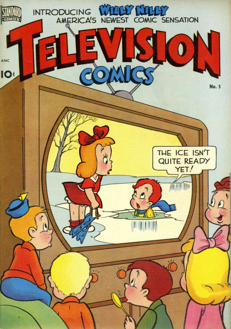 Book Cover For Television Comics 5