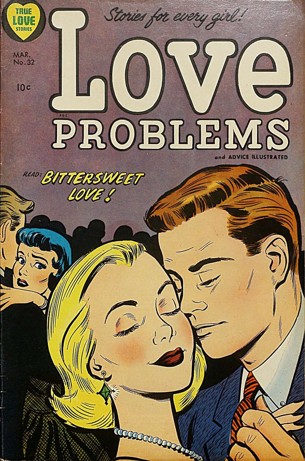 Comic Book Cover For True Love Problems and Advice Illustrated 32