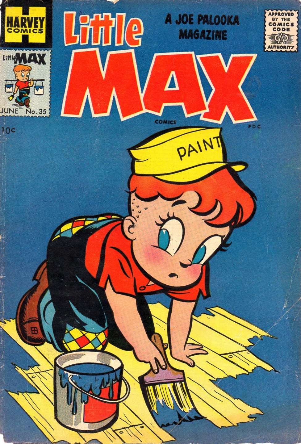 Comic Book Cover For Little Max Comics 35