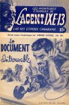 Cover For L'Agent IXE-13 v2 165 - Le document introuvable