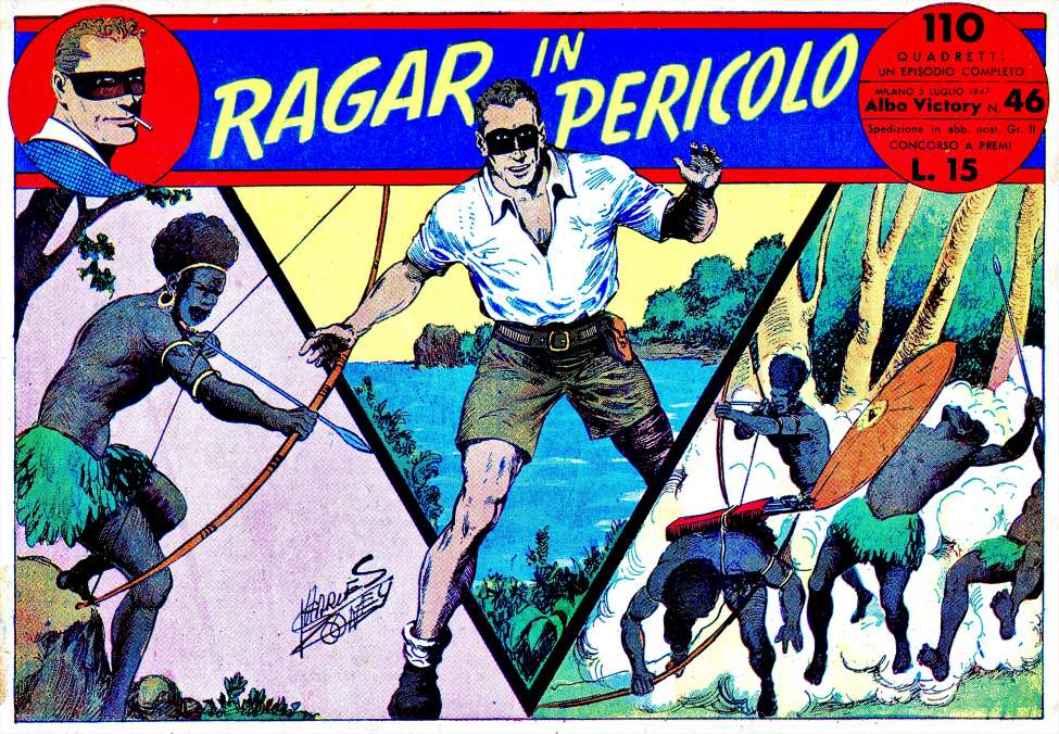 Comic Book Cover For Ragar 46 - Pericolo