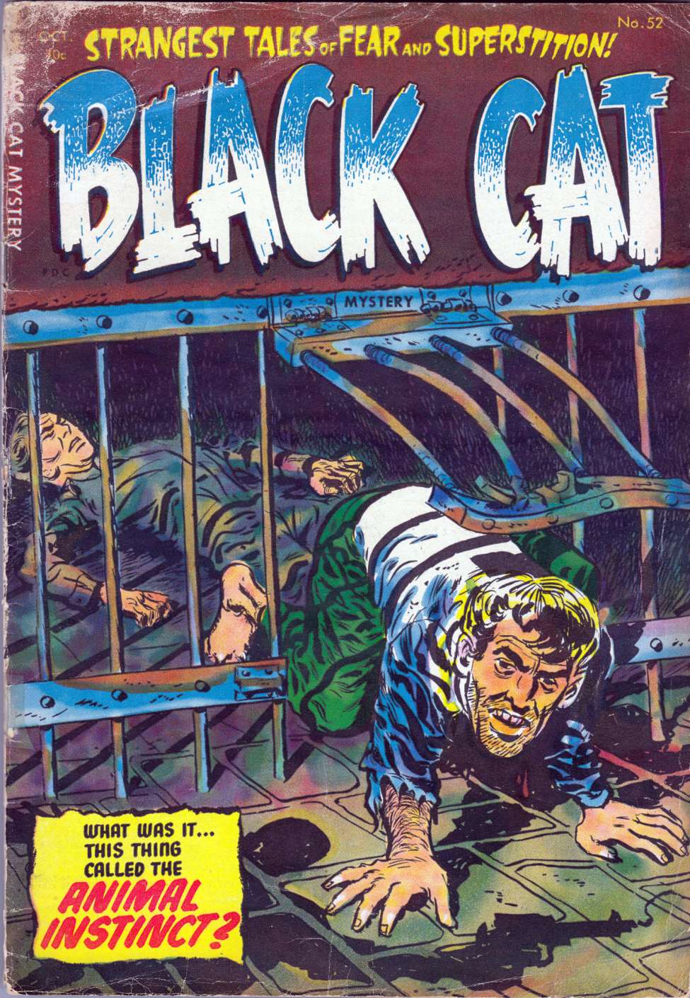 Comic Book Cover For Black Cat 52 (Mystery) - Version 1