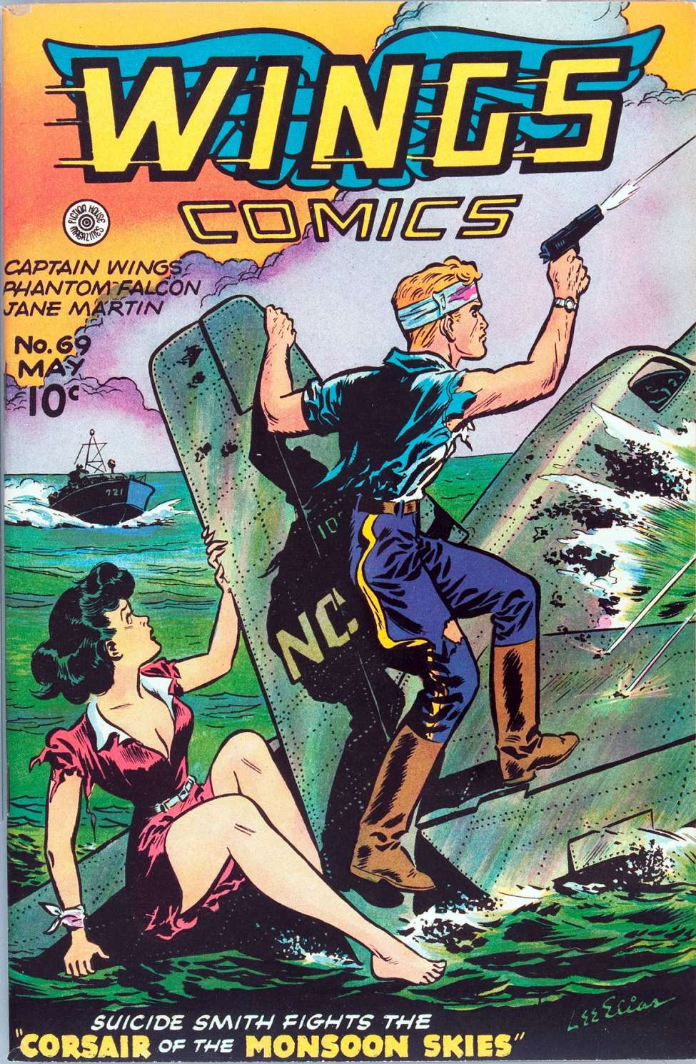 Comic Book Cover For Wings Comics 69