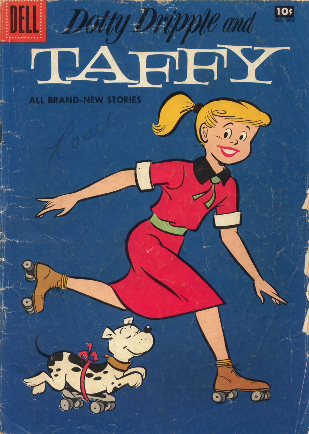 Comic Book Cover For 0903 - Dotty Dripple and Taffy