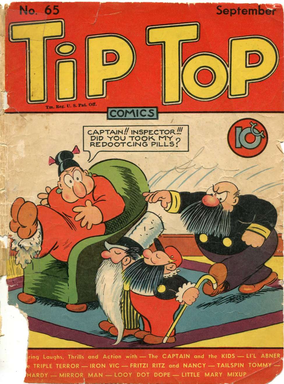 Book Cover For Tip Top Comics 65