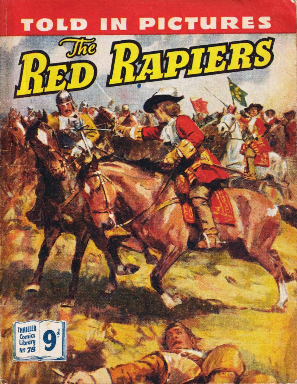Book Cover For Thriller Comics Library 78 - Red Rapiers