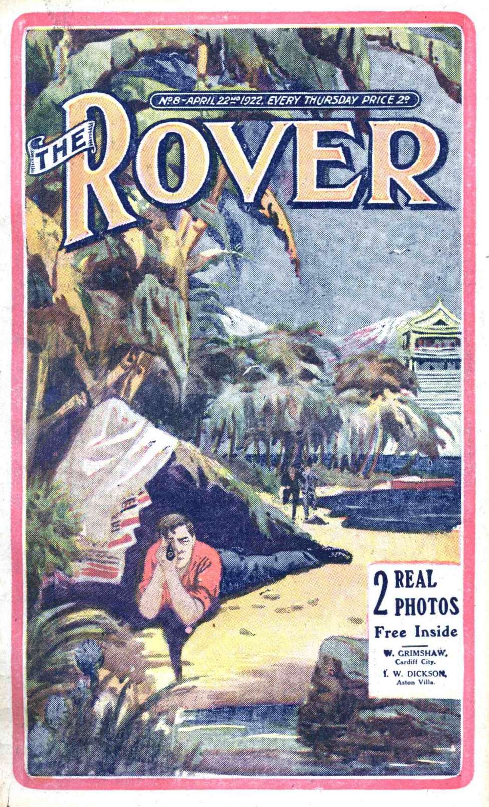 Comic Book Cover For The Rover 8