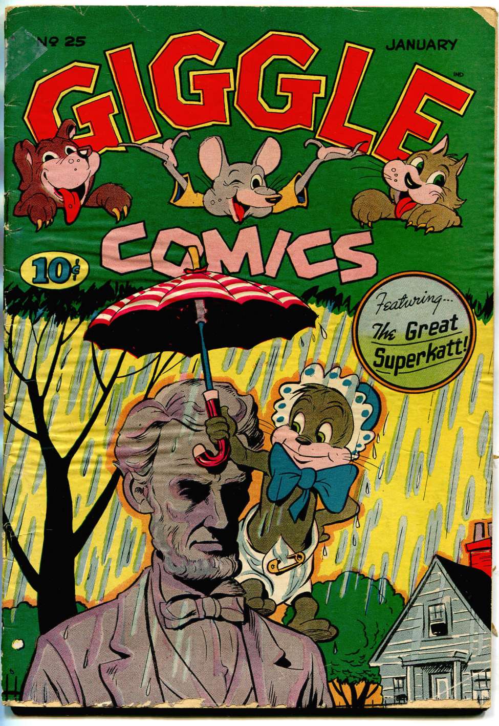 Book Cover For Giggle Comics 25