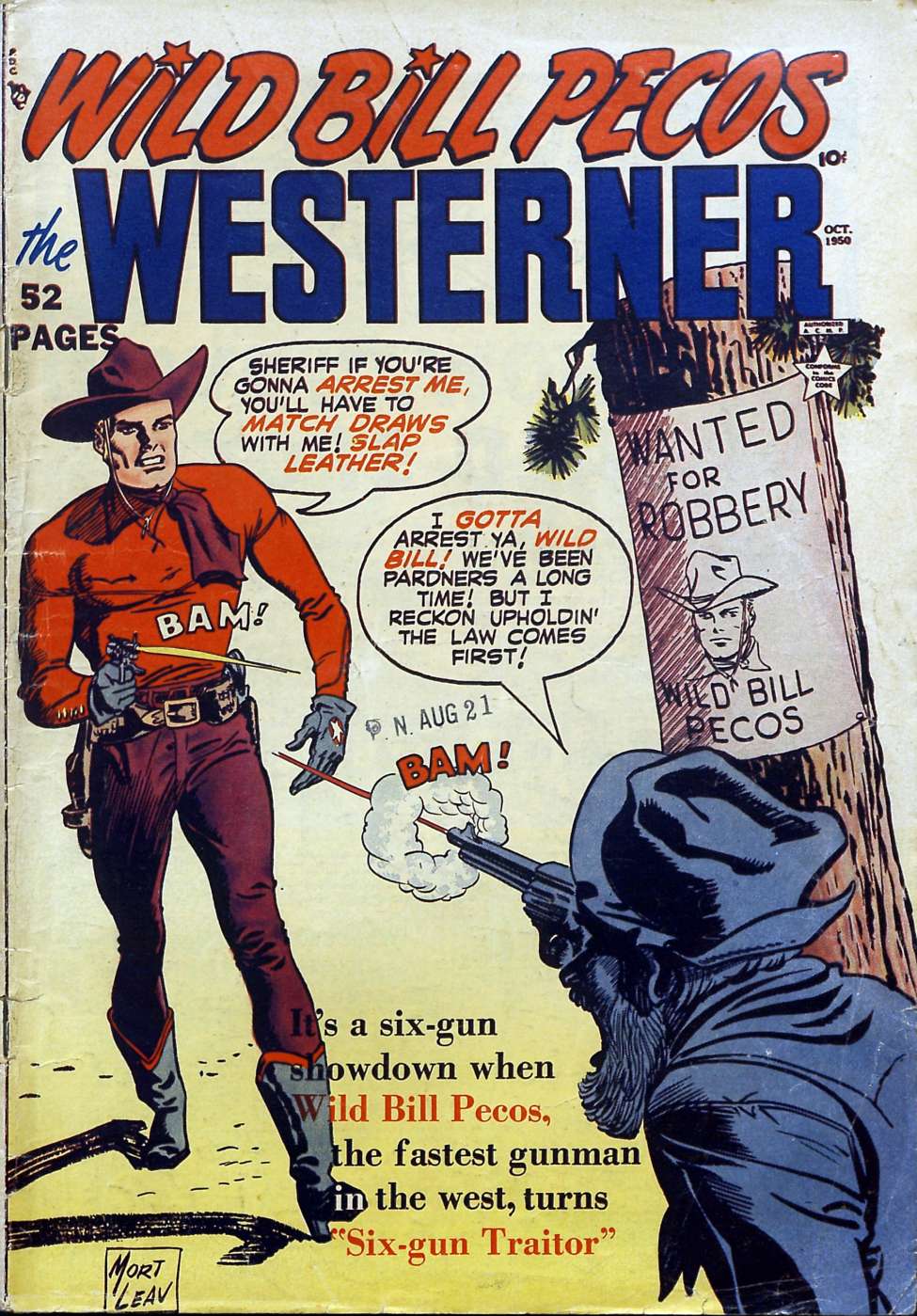 Comic Book Cover For The Westerner 29