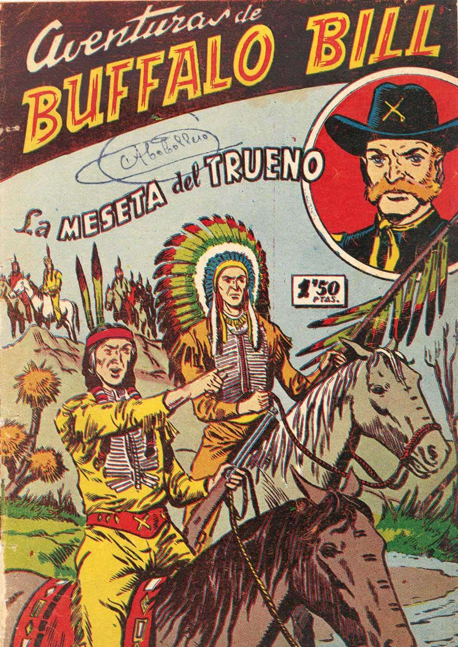Comic Book Cover For Aventuras de Buffalo Bill 74 La meseta del trueno