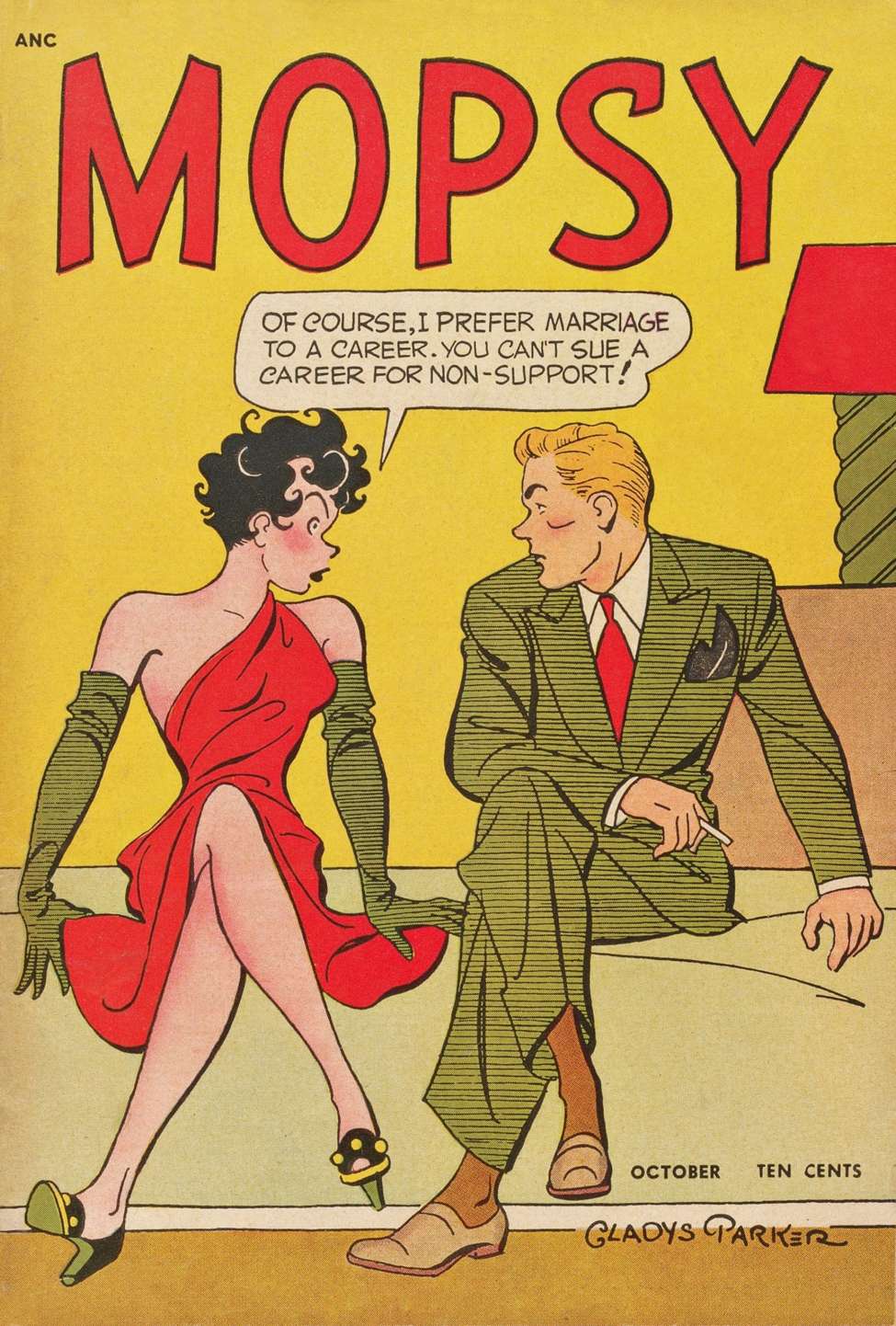 Comic Book Cover For Mopsy 4