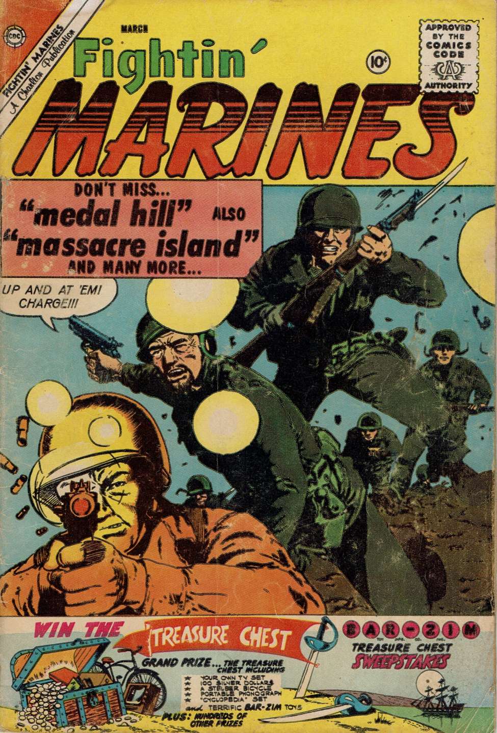 Book Cover For Fightin' Marines 40