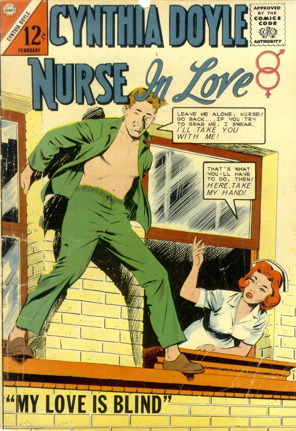 Comic Book Cover For Cynthia Doyle, Nurse in Love 74