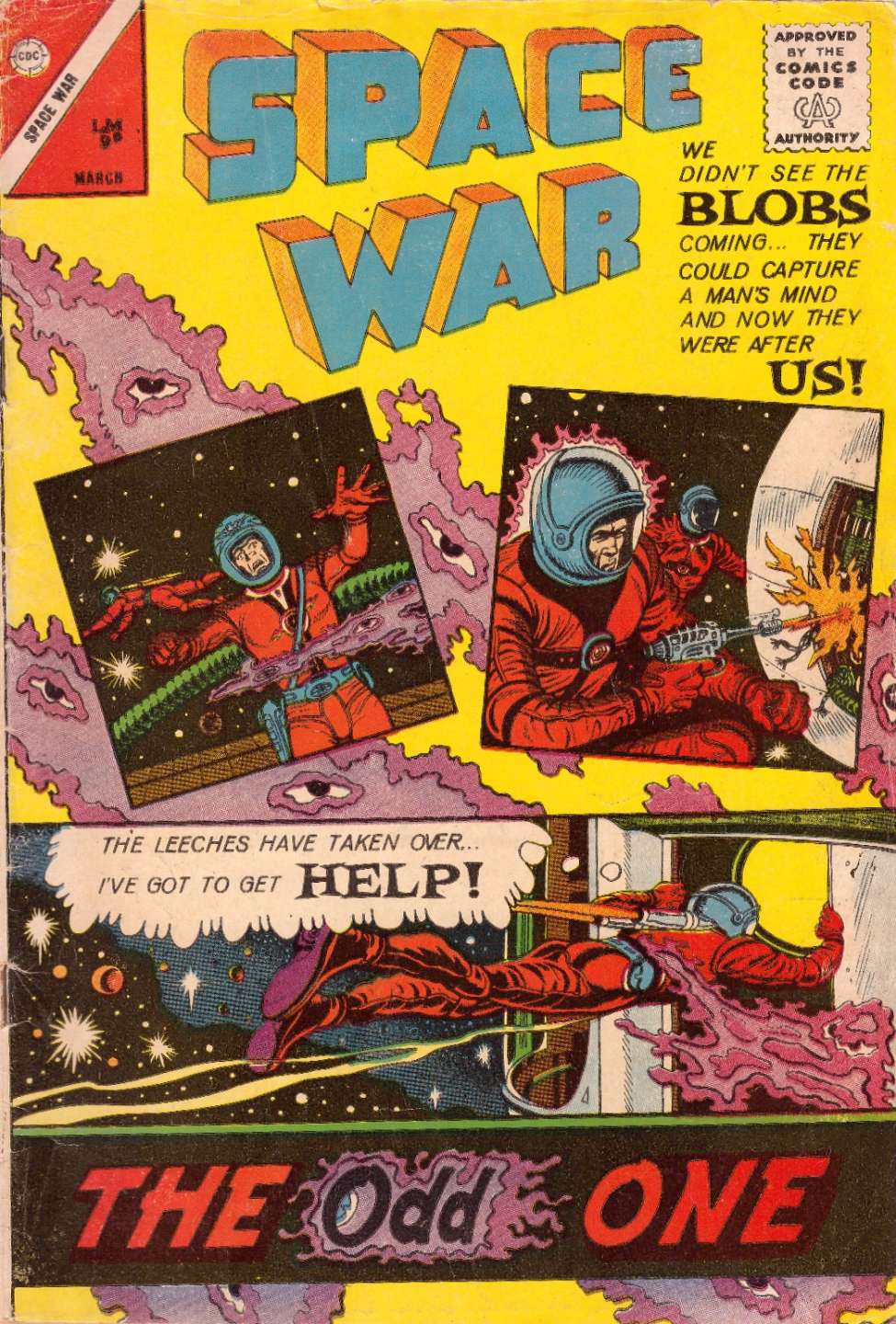 Comic Book Cover For Space War 21